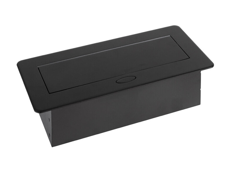 Elektrická zásuvka 2x 230V 2x USB A/C černá 